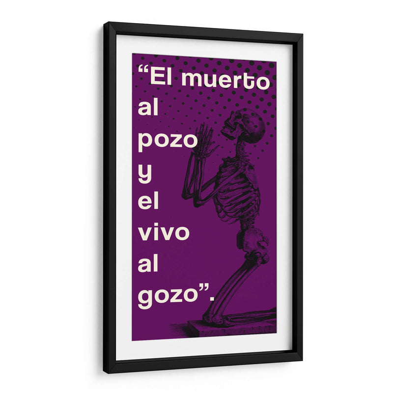 009_El muerto al pozo A (2) - Jorge Méndez | Cuadro decorativo de Canvas Lab