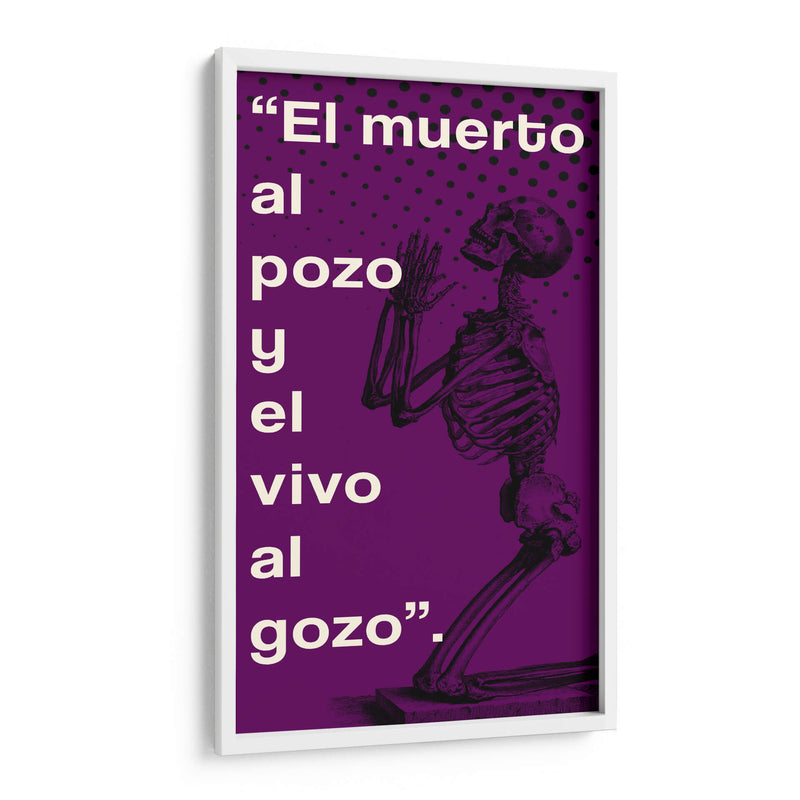009_El muerto al pozo A (2) - Jorge Méndez | Cuadro decorativo de Canvas Lab