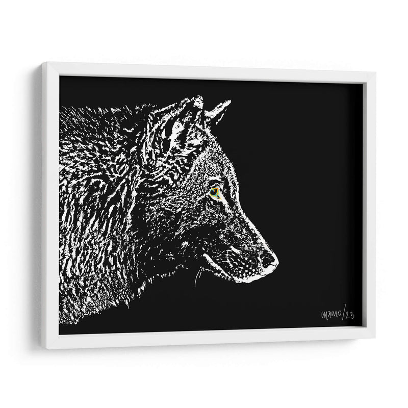 Lobo - Gina Villalobos | Cuadro decorativo de Canvas Lab