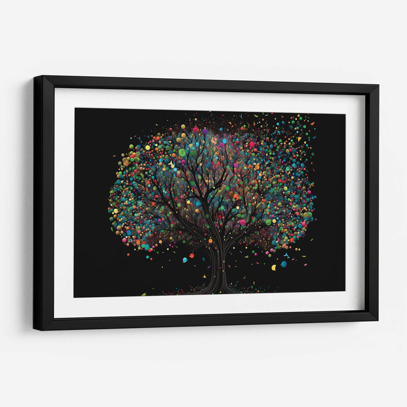 Árbol de colores II - Dominico Zafri | Cuadro decorativo de Canvas Lab