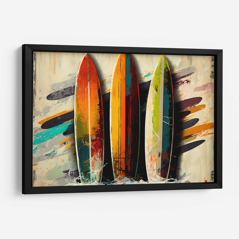 Tablas de surf 3 - Dominico Zafri | Cuadro decorativo de Canvas Lab