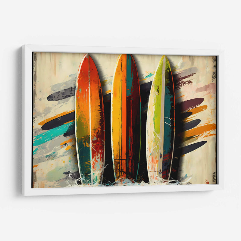 Tablas de surf 3 - Dominico Zafri | Cuadro decorativo de Canvas Lab