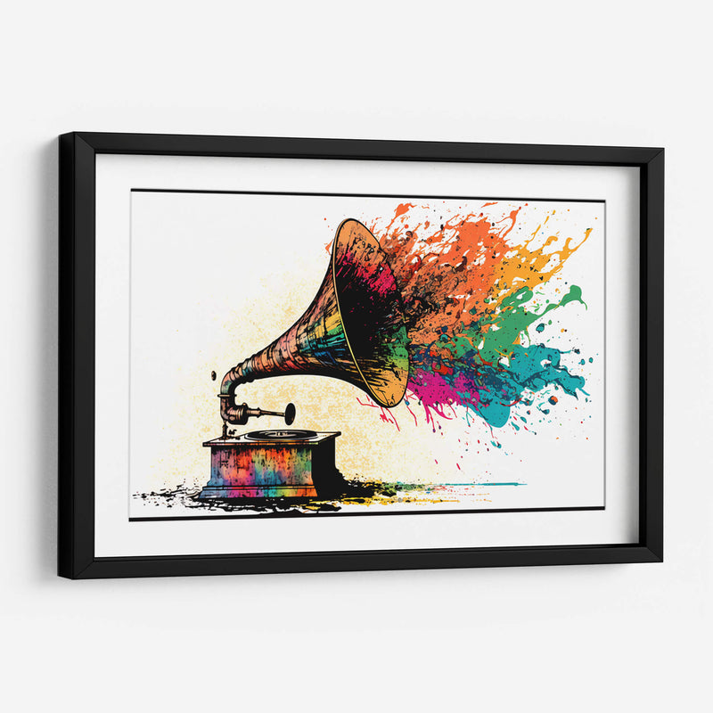 Musica colorida II - Dominico Zafri | Cuadro decorativo de Canvas Lab