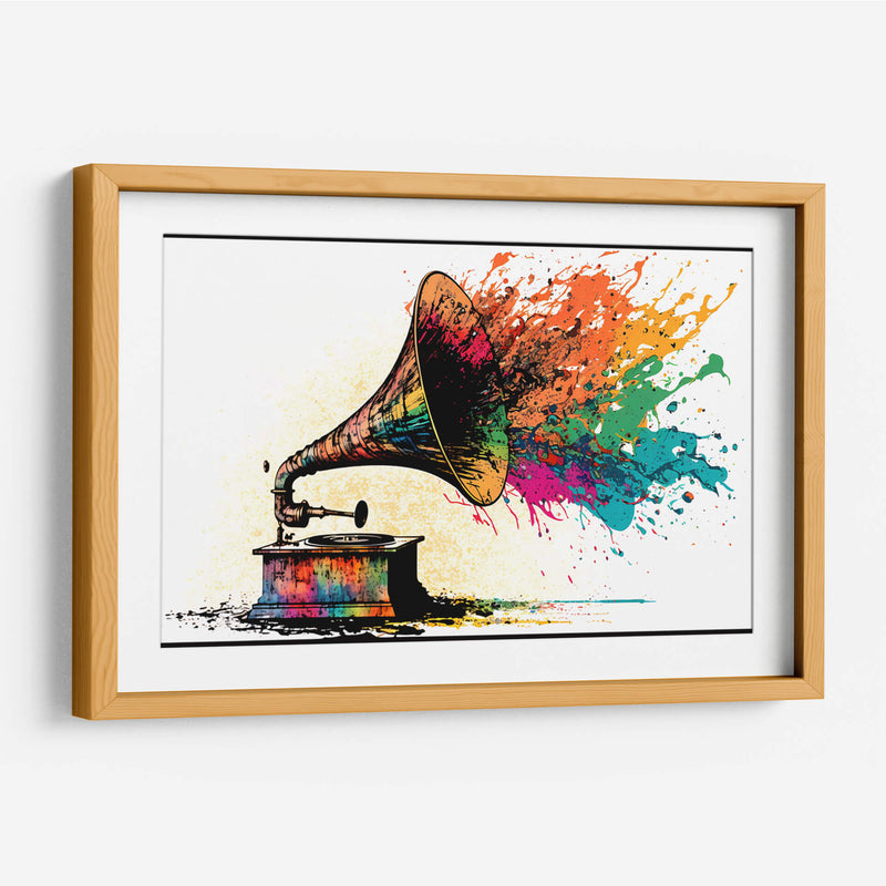Musica colorida II - Dominico Zafri | Cuadro decorativo de Canvas Lab