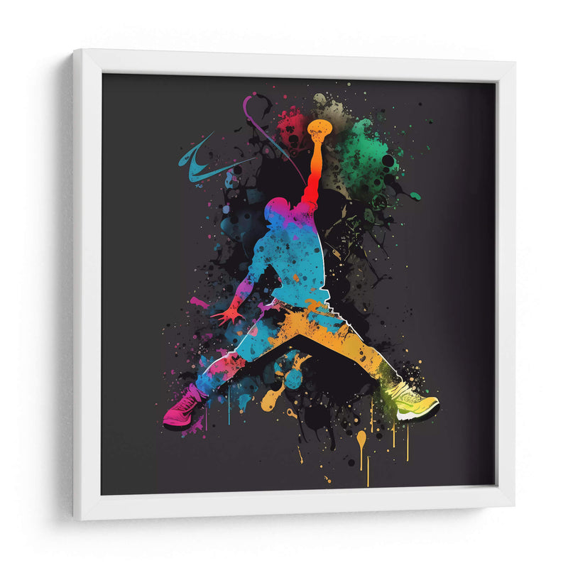Jordan logo - Dominico Zafri | Cuadro decorativo de Canvas Lab