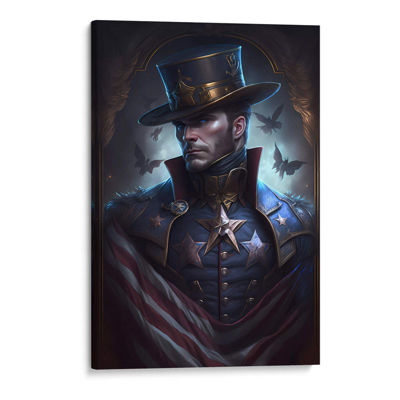 Capitan America Victoriano - Felipe A | Cuadro decorativo de Canvas Lab