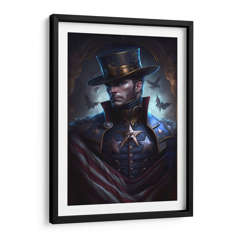 Capitan America Victoriano - Felipe A | Cuadro decorativo de Canvas Lab