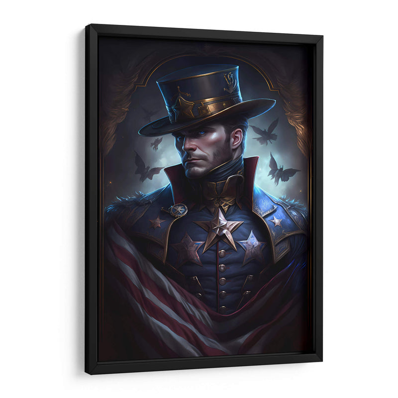 Capitan America Victoriano - Felipe A | Cuadro decorativo de Canvas Lab