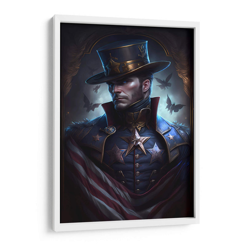 Capitan America Victoriano - Felipe A | Cuadro decorativo de Canvas Lab