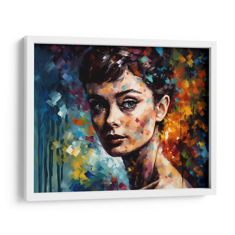 Audrey Hepburn - LA Style | Cuadro decorativo de Canvas Lab