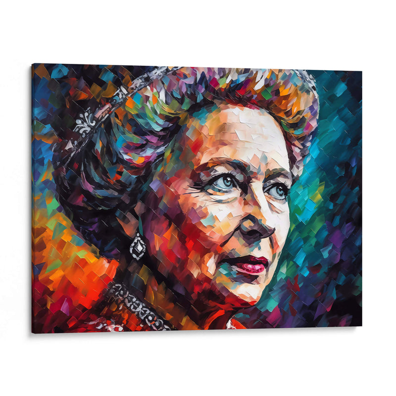 Reina Isabel II - LA Style | Cuadro decorativo de Canvas Lab