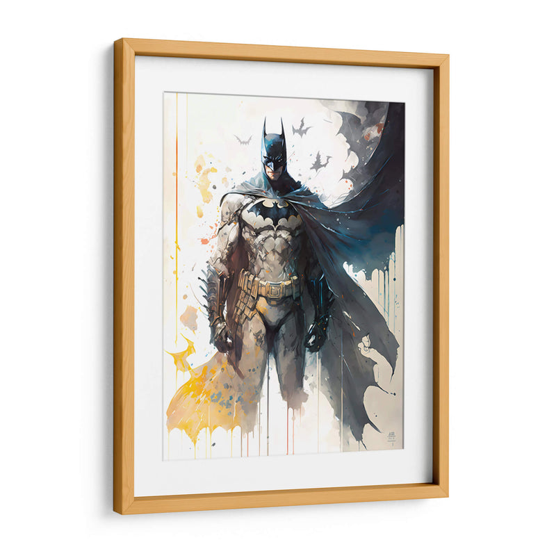 Batman - Impressionist Hero | Cuadro decorativo de Canvas Lab
