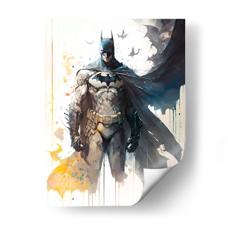 Batman - Impressionist Hero | Cuadro decorativo de Canvas Lab