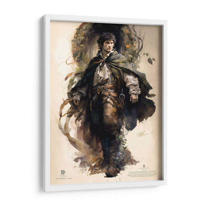 Frodo - Impressionist Hero | Cuadro decorativo de Canvas Lab