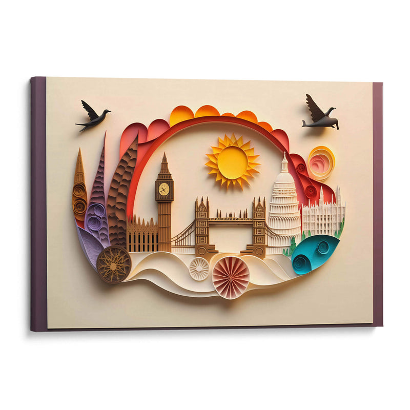 Londres - Mafer Villarreal | Cuadro decorativo de Canvas Lab