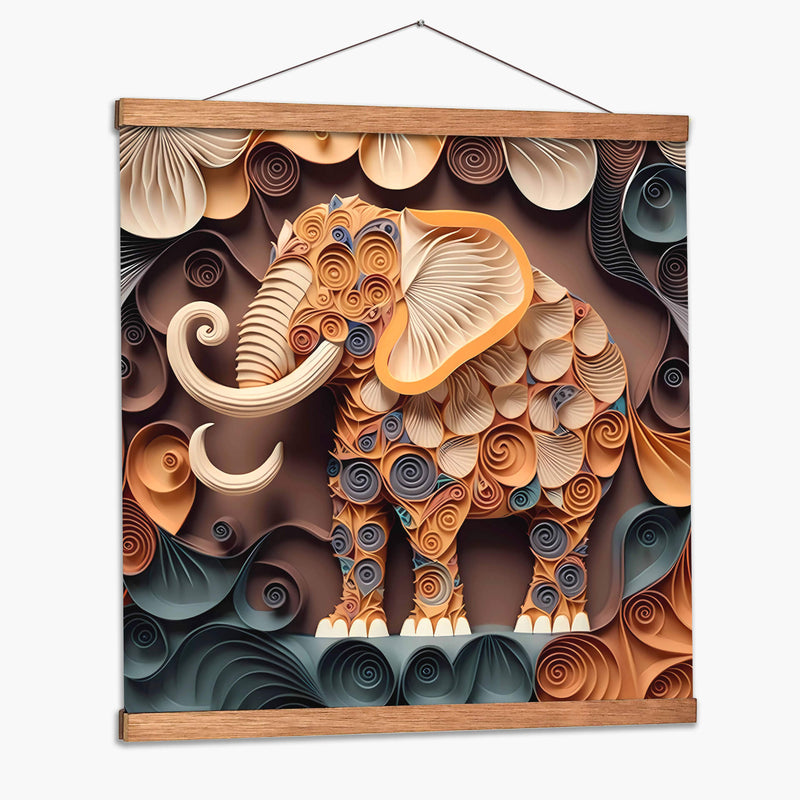 El Elefante - Mafer Villarreal | Cuadro decorativo de Canvas Lab