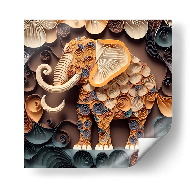El Elefante - Mafer Villarreal | Cuadro decorativo de Canvas Lab