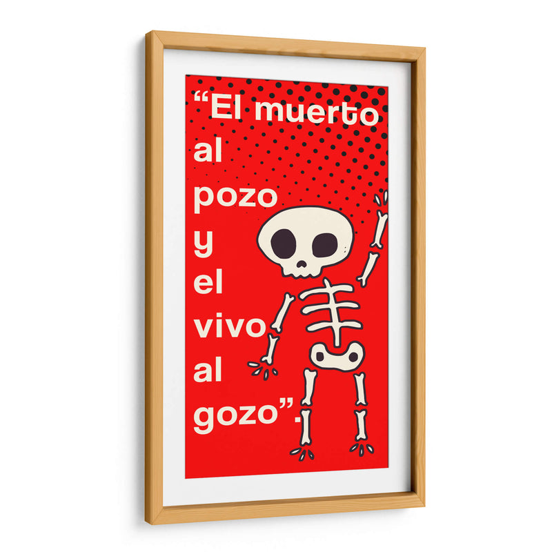 009_El muerto al pozo B (4) - Jorge Méndez | Cuadro decorativo de Canvas Lab