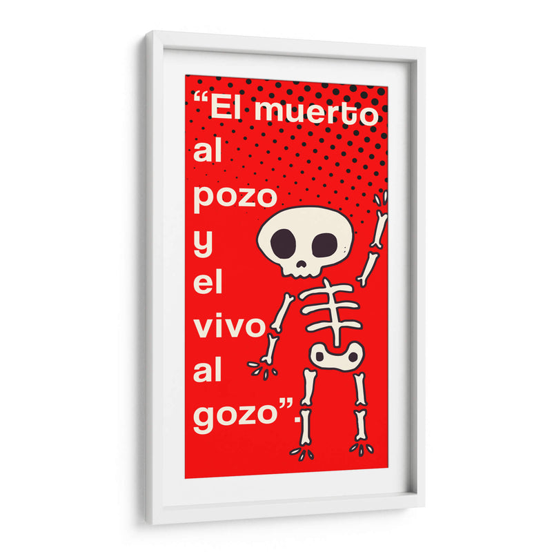 009_El muerto al pozo B (4) - Jorge Méndez | Cuadro decorativo de Canvas Lab