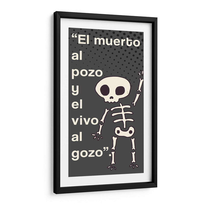 009_El muerto al pozo B (3) - Jorge Méndez | Cuadro decorativo de Canvas Lab