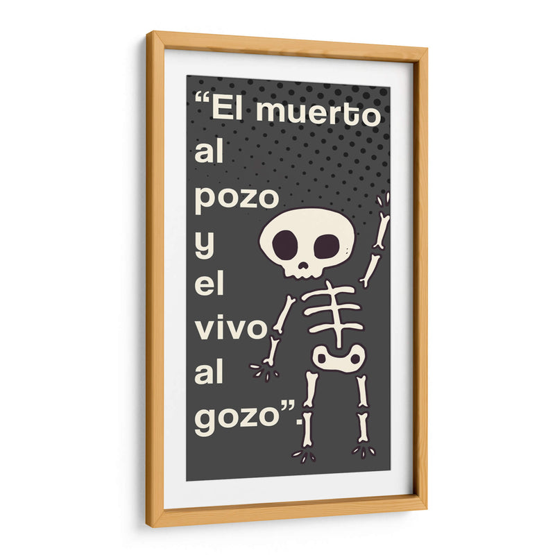 009_El muerto al pozo B (3) - Jorge Méndez | Cuadro decorativo de Canvas Lab