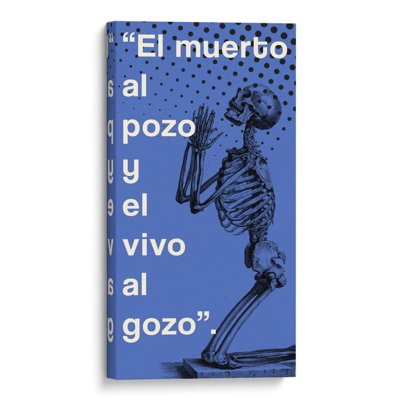 009_El muerto al pozo A (5) - Jorge Méndez | Cuadro decorativo de Canvas Lab