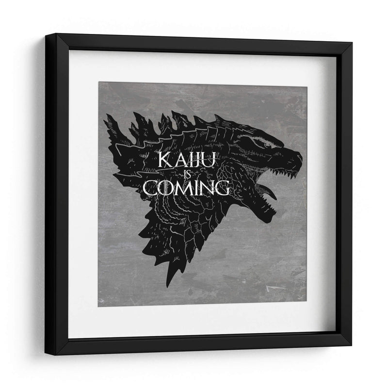 Kaiju is Coming - Roge I. Luis | Cuadro decorativo de Canvas Lab