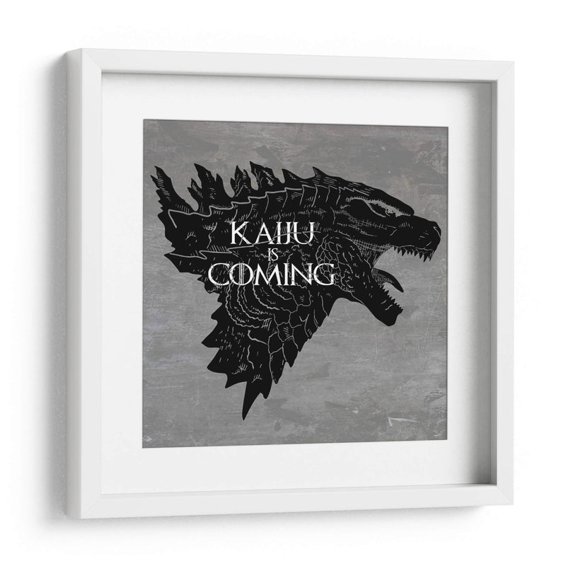 Kaiju is Coming - Roge I. Luis | Cuadro decorativo de Canvas Lab