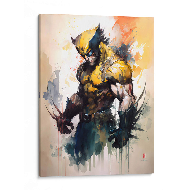 Wolverine - Impressionist Hero | Cuadro decorativo de Canvas Lab
