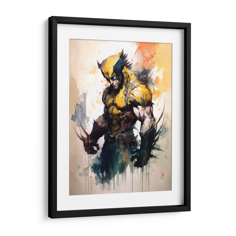 Wolverine - Impressionist Hero | Cuadro decorativo de Canvas Lab