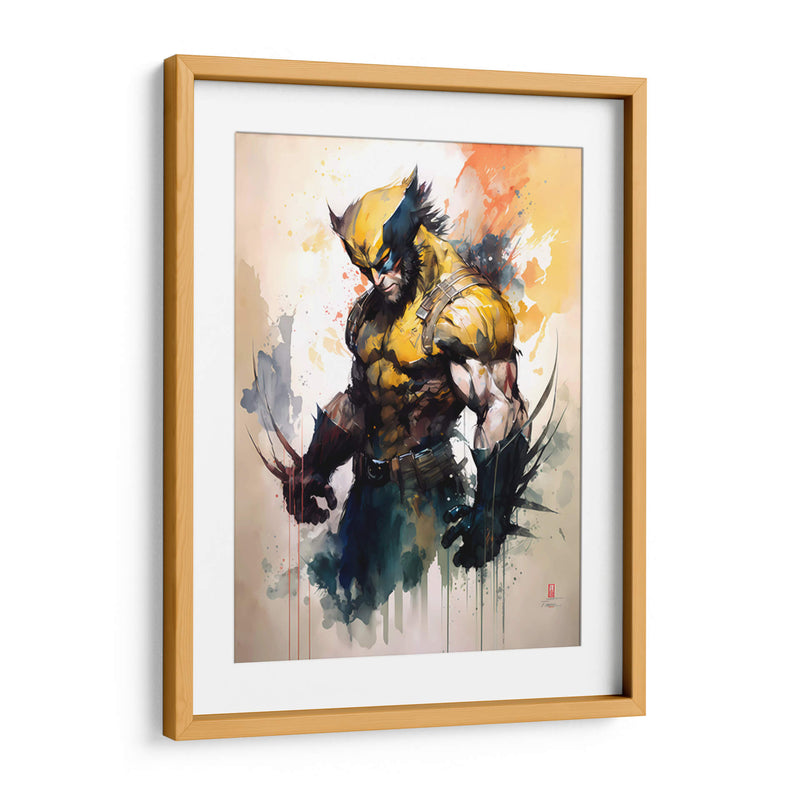 Wolverine - Impressionist Hero | Cuadro decorativo de Canvas Lab