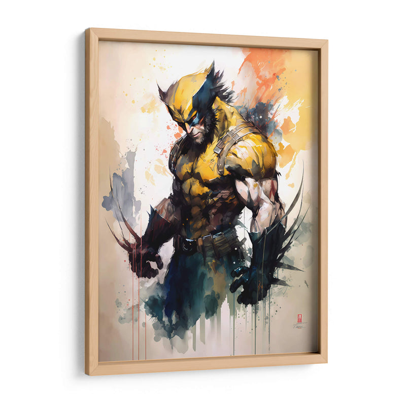 Wolverine - Impressionist Hero | Cuadro decorativo de Canvas Lab