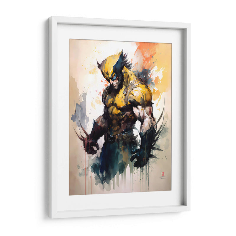 Wolverine - Impressionist Hero | Cuadro decorativo de Canvas Lab