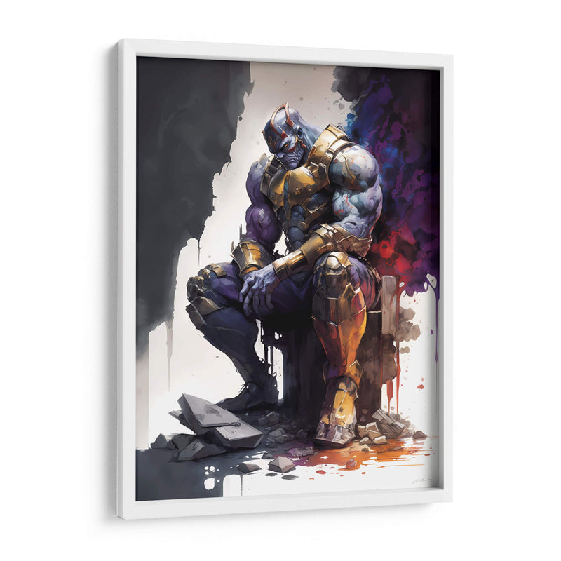 Thanos - Impressionist Hero | Cuadro decorativo de Canvas Lab