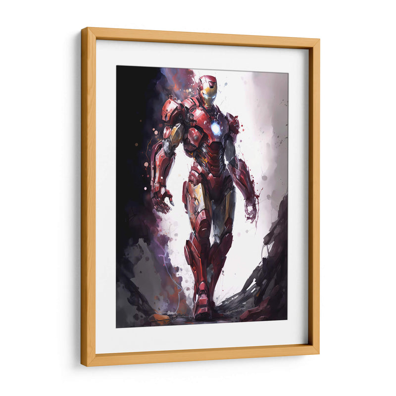 Ironman - Impressionist Hero | Cuadro decorativo de Canvas Lab