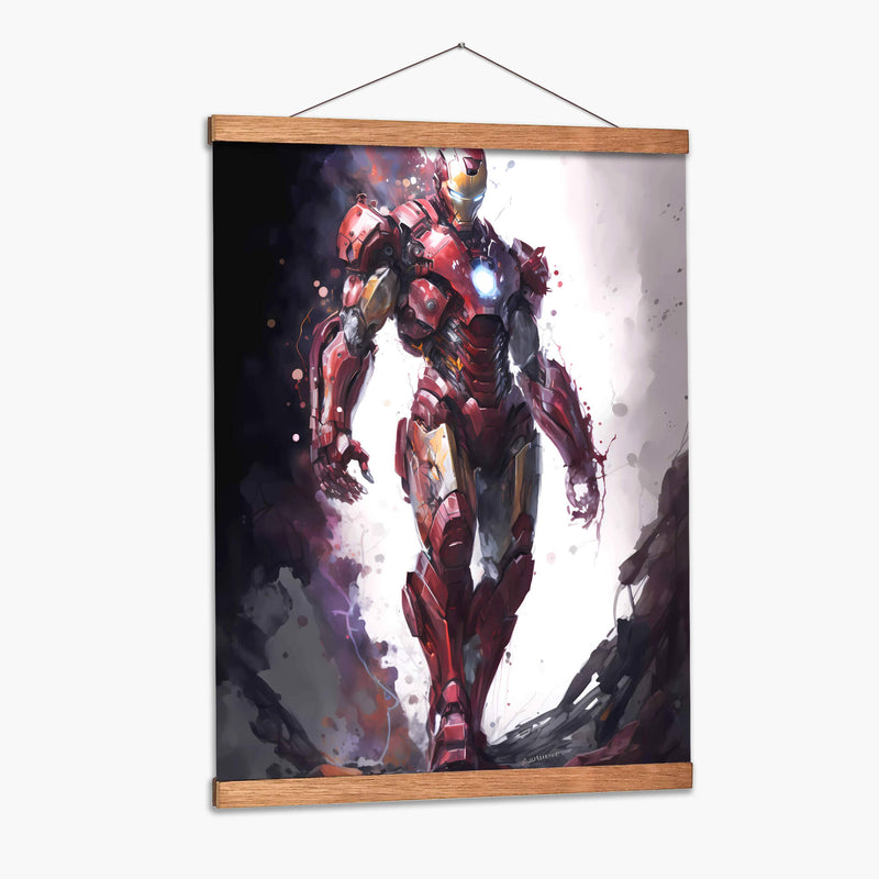 Ironman - Impressionist Hero | Cuadro decorativo de Canvas Lab