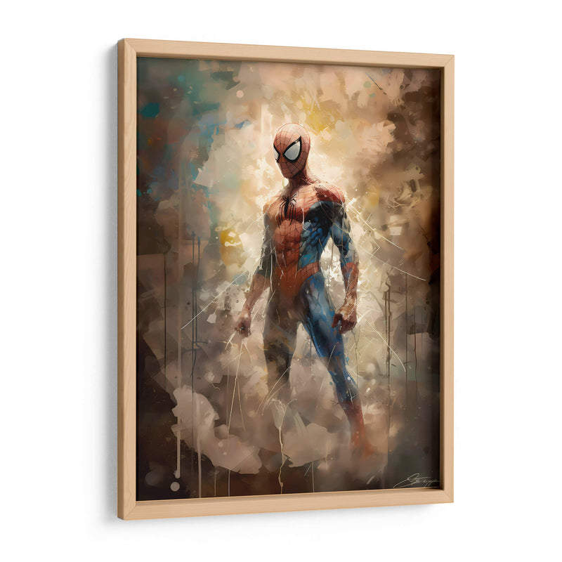 Spiderman 2 - Impressionist Hero | Cuadro decorativo de Canvas Lab