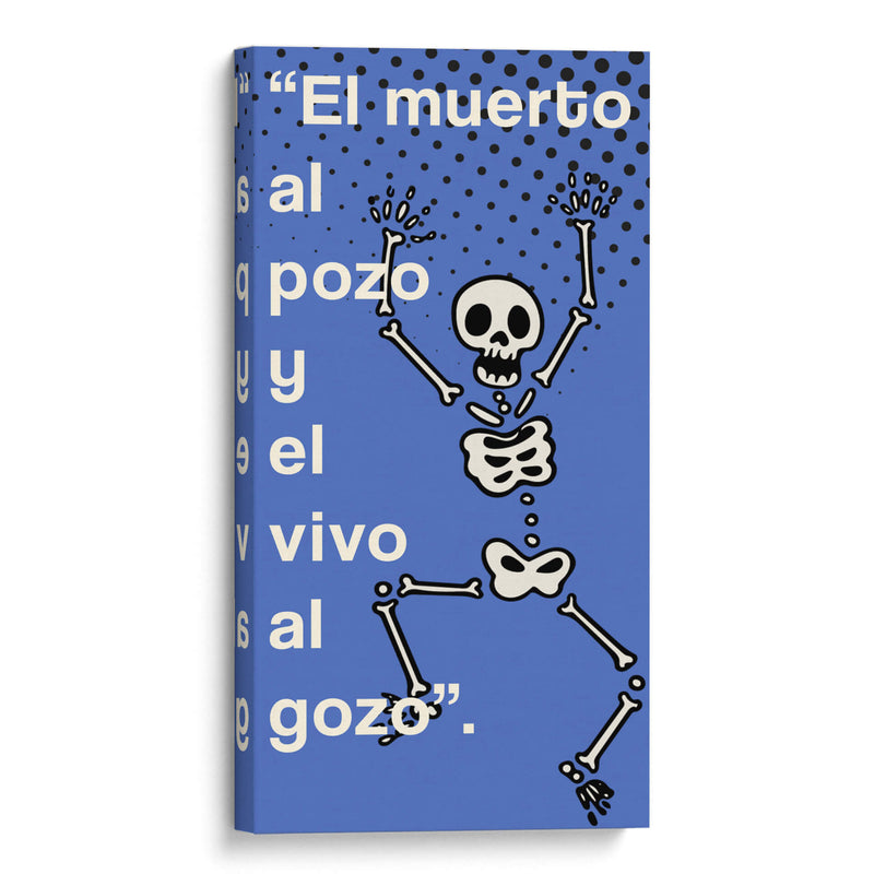 009_El muerto al pozo G (5) - Jorge Méndez | Cuadro decorativo de Canvas Lab
