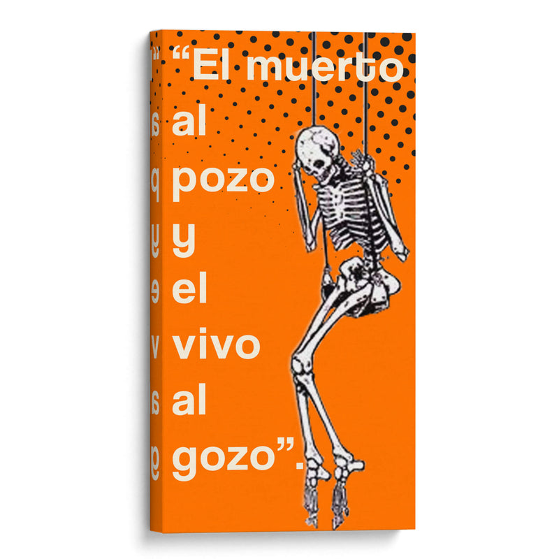 009_El muerto al pozo D (8) - Jorge Méndez | Cuadro decorativo de Canvas Lab