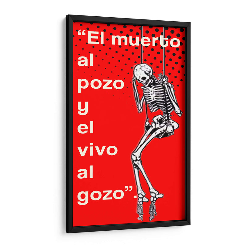 009_El muerto al pozo D (7) - Jorge Méndez | Cuadro decorativo de Canvas Lab