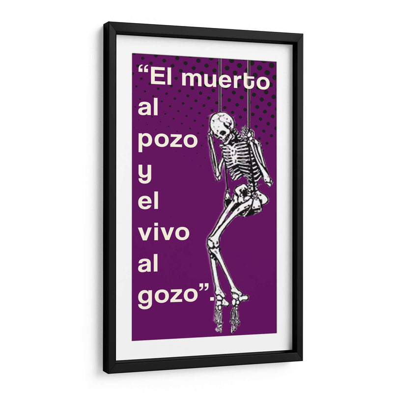 009_El muerto al pozo D (2) - Jorge Méndez | Cuadro decorativo de Canvas Lab