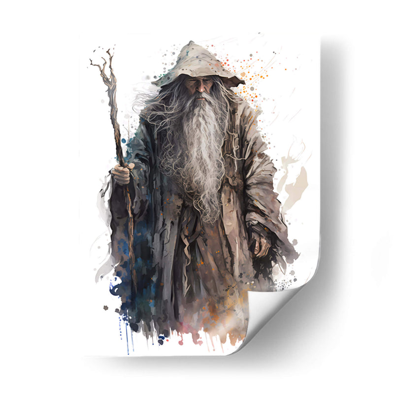Gandalf - Impressionist Hero | Cuadro decorativo de Canvas Lab