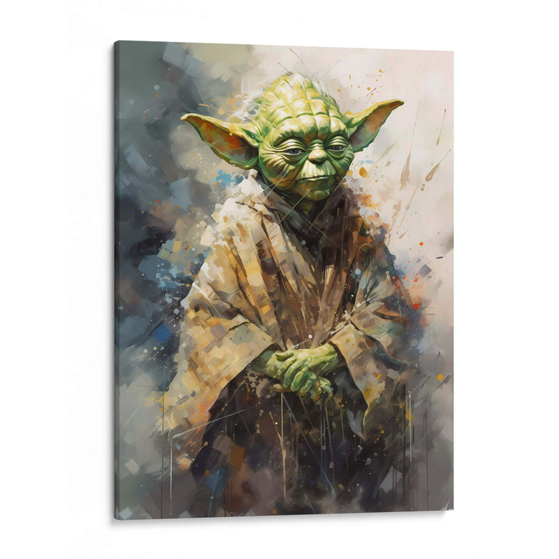 Maestro Yoda - Impressionist Hero | Cuadro decorativo de Canvas Lab