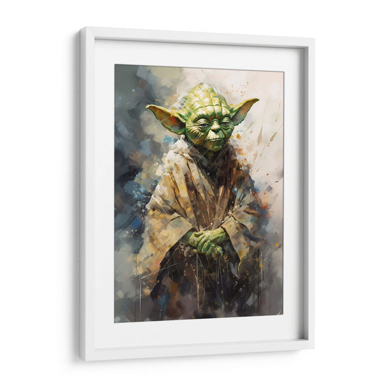 Maestro Yoda - Impressionist Hero | Cuadro decorativo de Canvas Lab