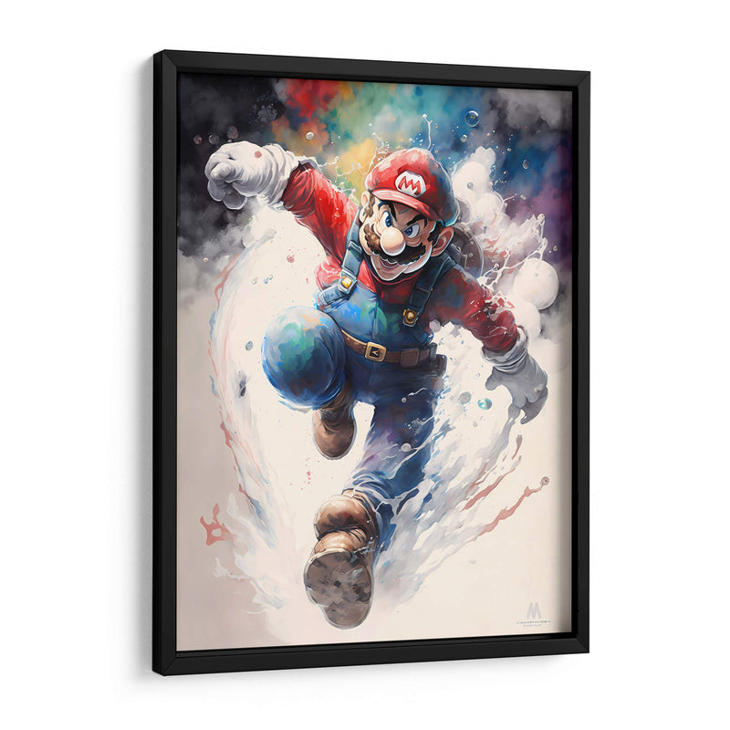 Mario - Impressionist Hero | Cuadro decorativo de Canvas Lab