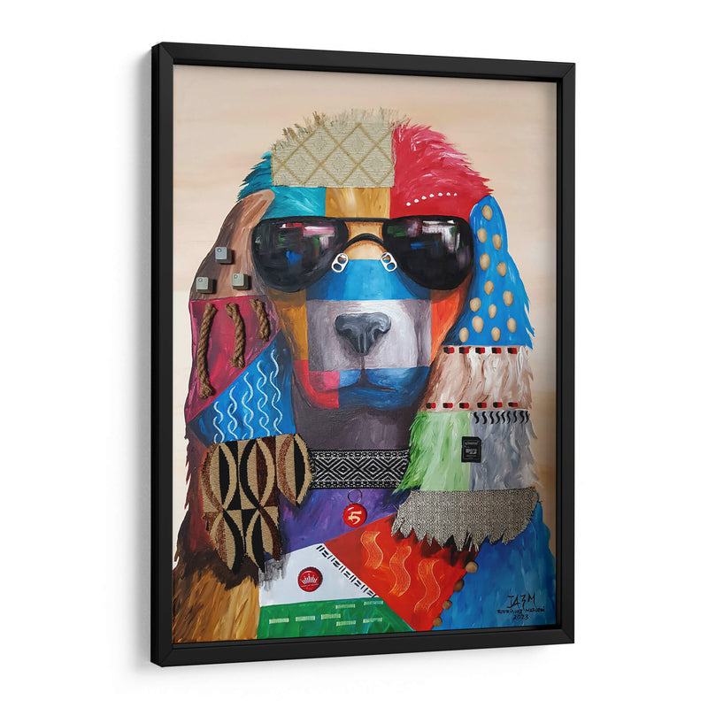 Perro Hippie - Rodríguez Marconi | Cuadro decorativo de Canvas Lab