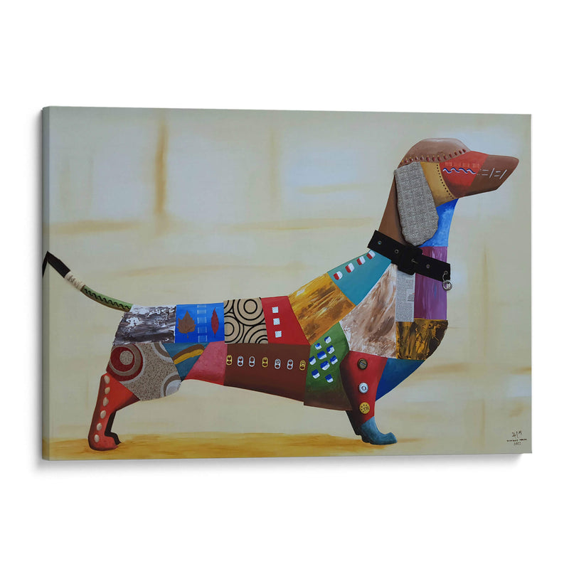 Perro salchicha - Rodríguez Marconi | Cuadro decorativo de Canvas Lab