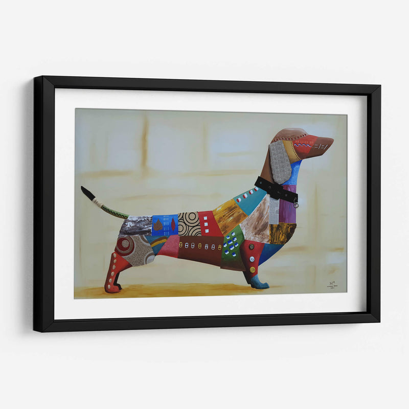 Perro salchicha - Rodríguez Marconi | Cuadro decorativo de Canvas Lab