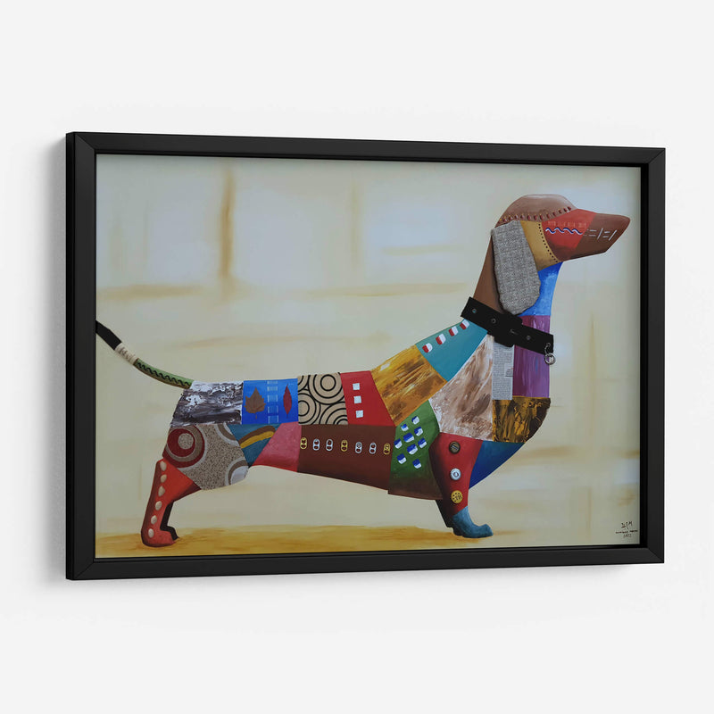 Perro salchicha - Rodríguez Marconi | Cuadro decorativo de Canvas Lab