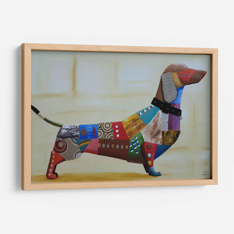 Perro salchicha - Rodríguez Marconi | Cuadro decorativo de Canvas Lab